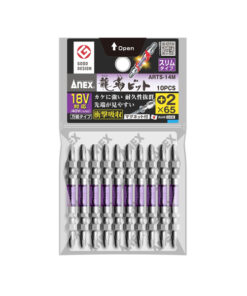 Vỉ 10 mũi vít 2 đầu có từ tính ANEX ARTS-14M+2x65